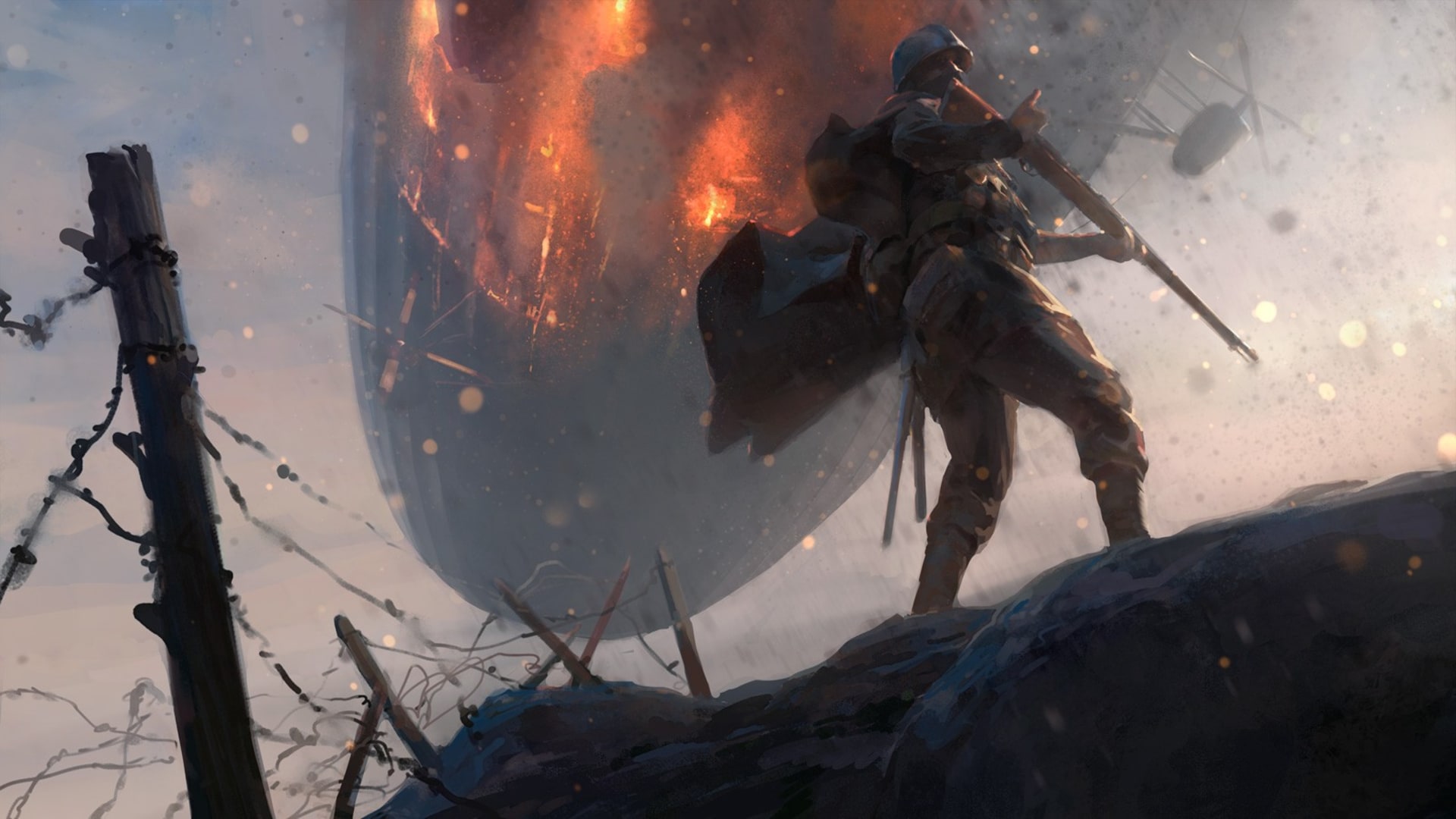 Battlefield 1 tận hưởng cuộc chiến quy mô lớn