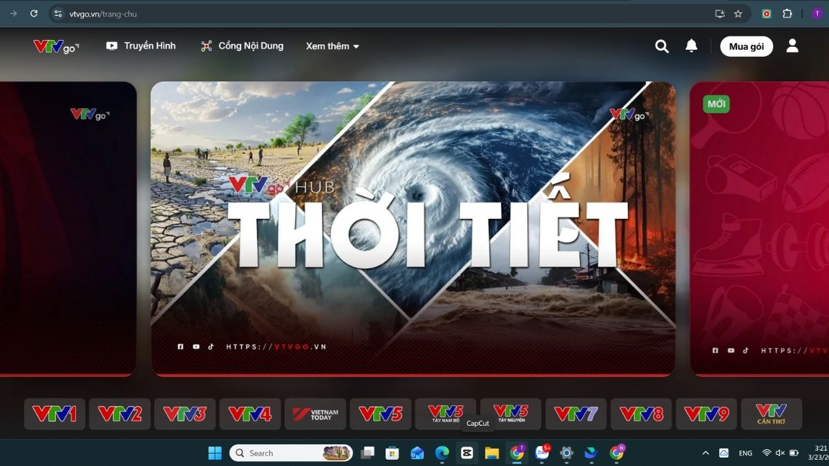 Truy cập VTV Go để xem Táo Quân