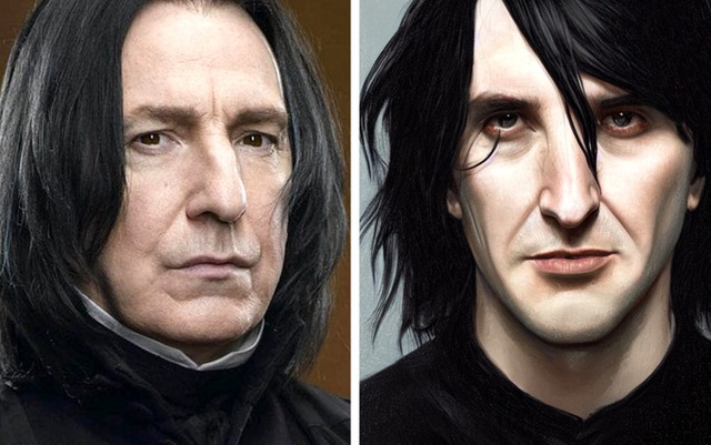 Severus Snape được AI tái hiện chuẩn nguyên tác