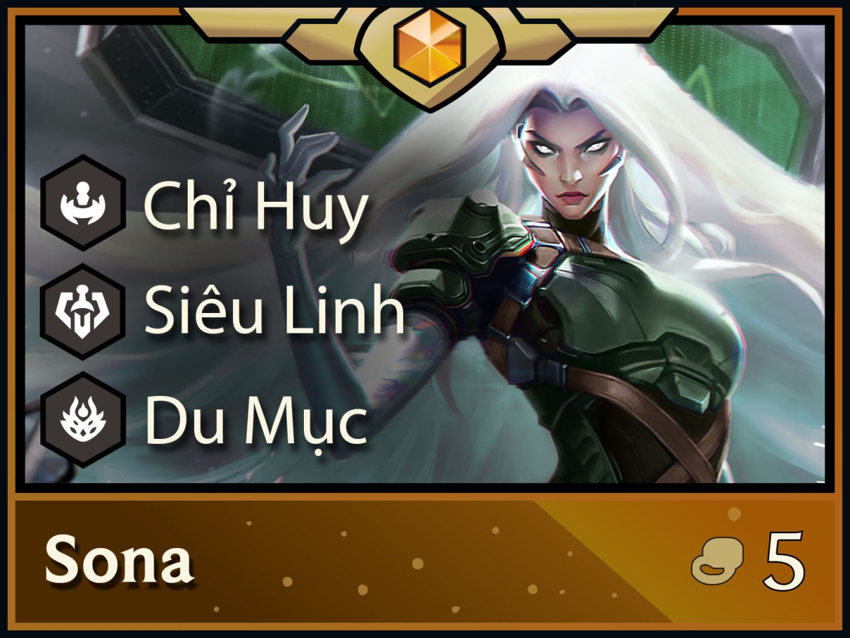 Sona sử dụng mảnh vỡ từ tính để kiểm soát kẻ địch