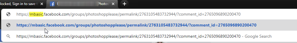 Chỉnh sửa URL Facebook