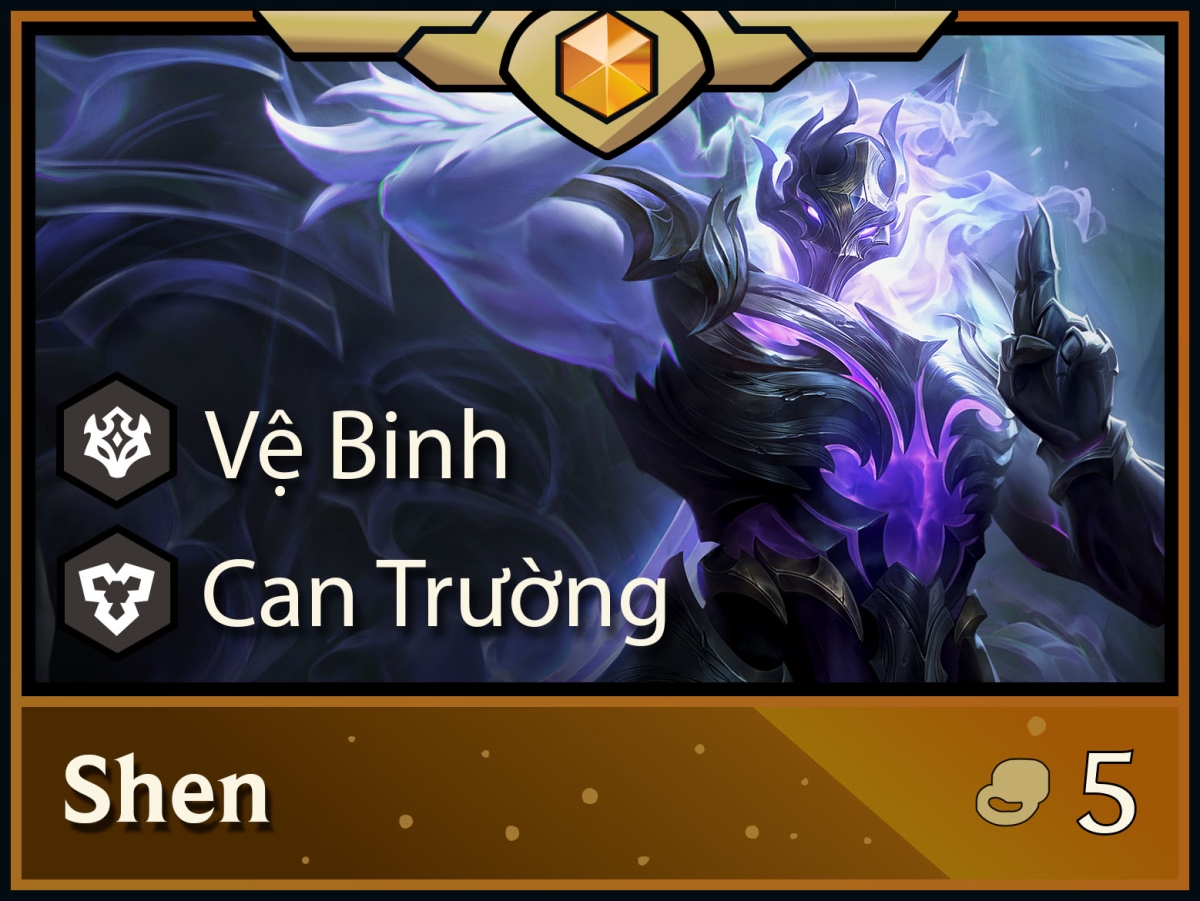 Shen bảo vệ đồng minh và tạo khe nứt thiệt hại đối phương
