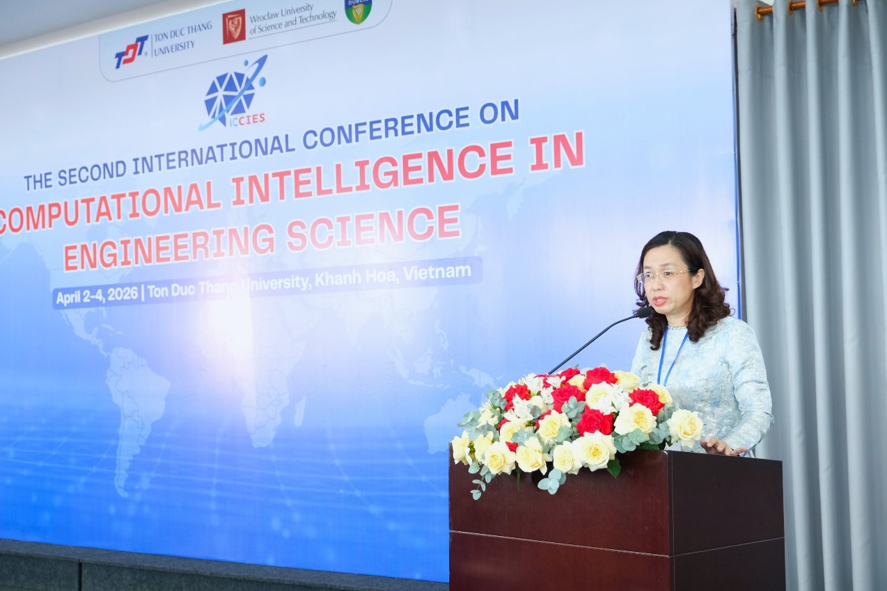 TS. Đồng Sĩ Thiên Châu phát biểu tại ICCIES 2026