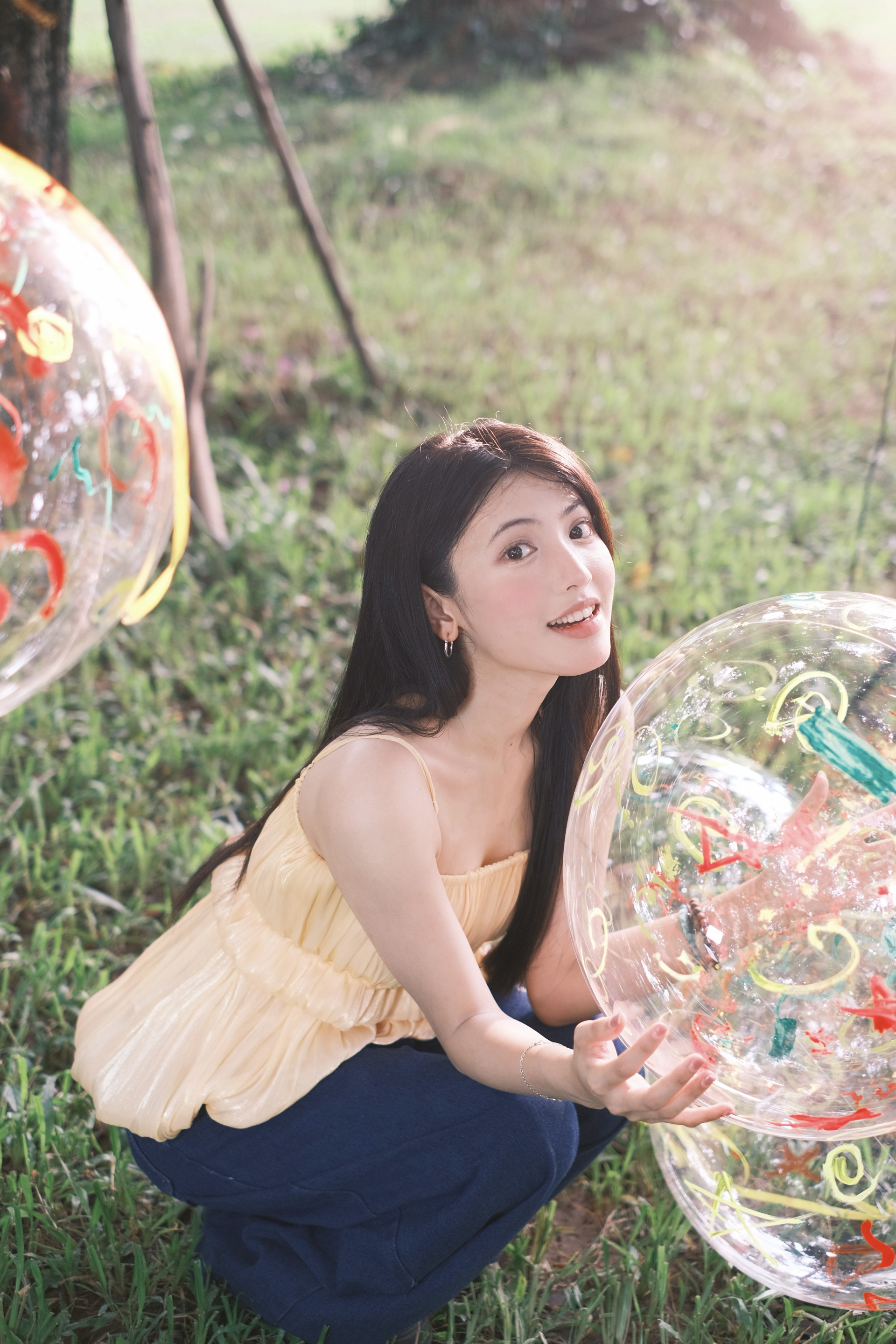 Hiện tại ngoài việc học, Linh đang là người mẫu tự do