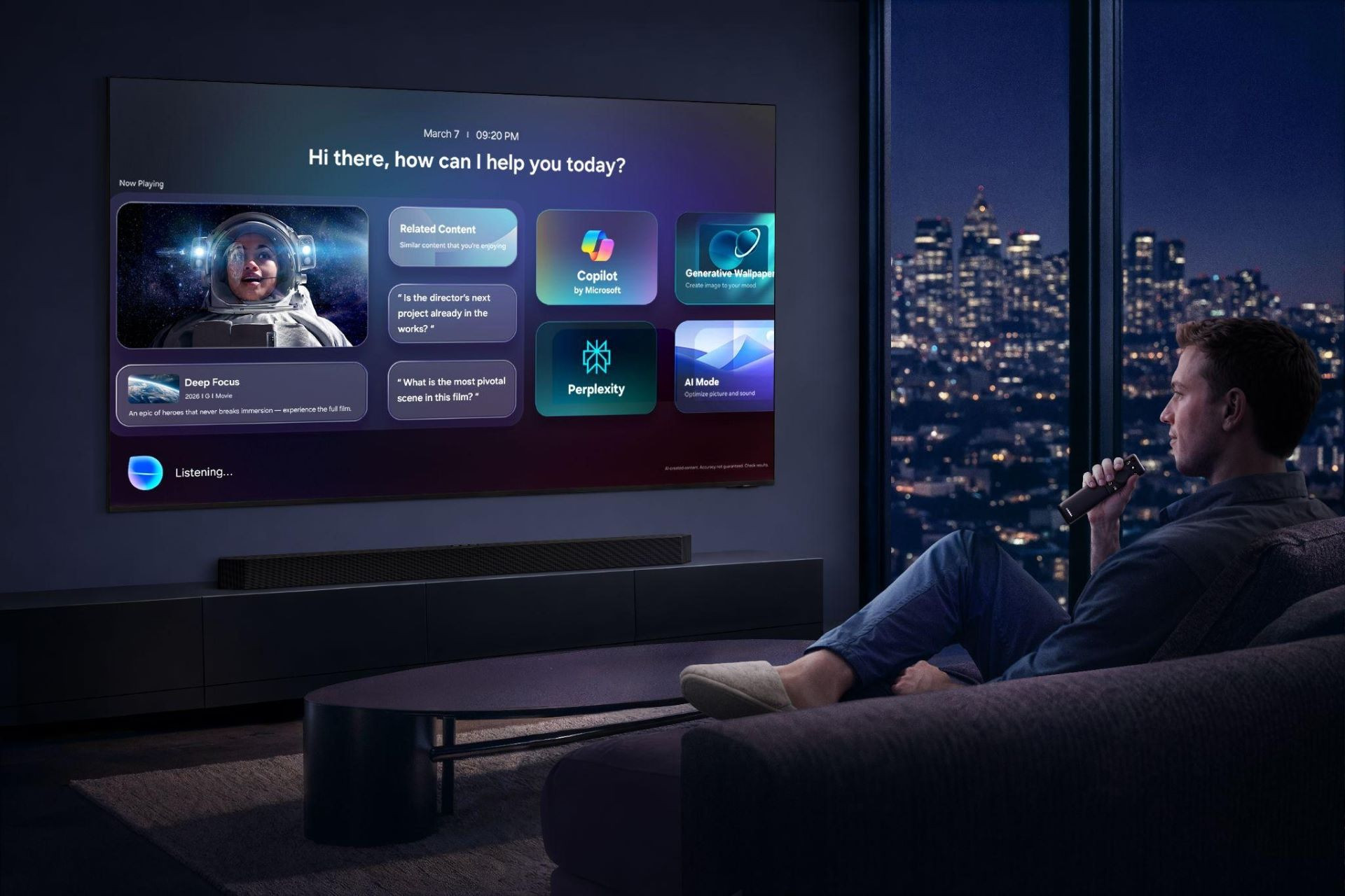 Trợ lý AI VAC trên Samsung AI TV