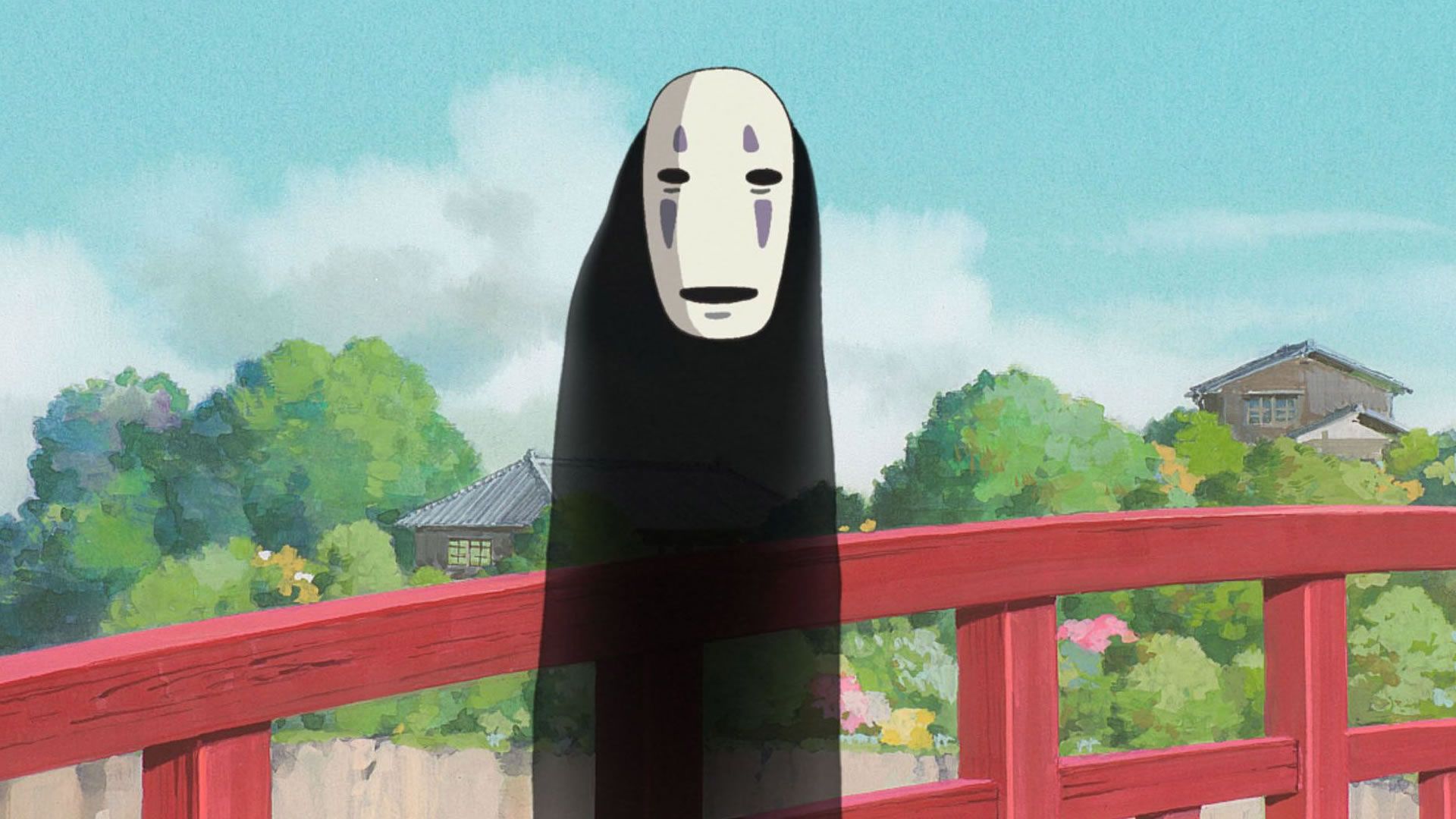 Thiết kế nhân vật Vô Diện No Face với chiếc mặt nạ bí ẩn