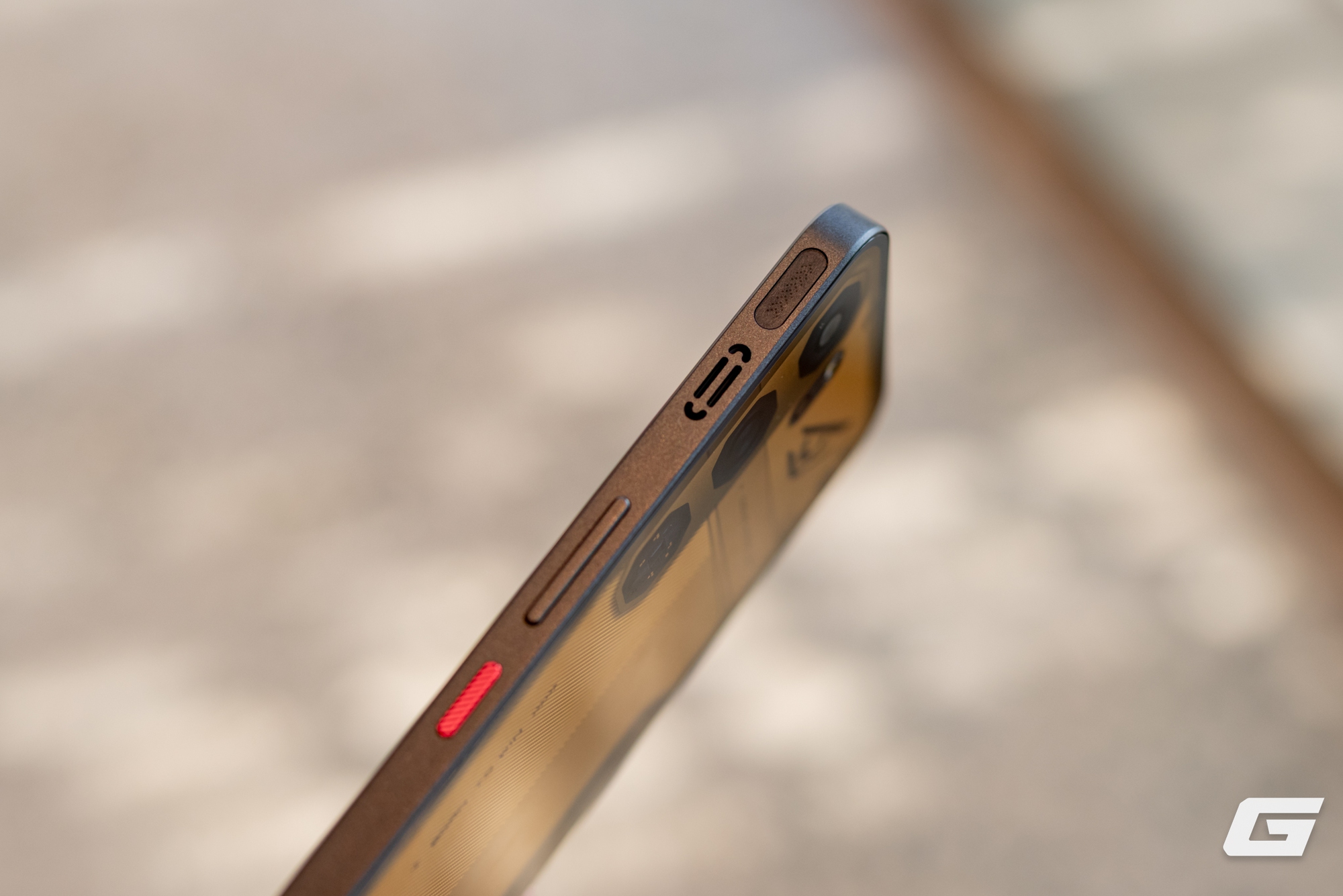 Phím trigger cảm ứng trên Nubia Neo 5 GT