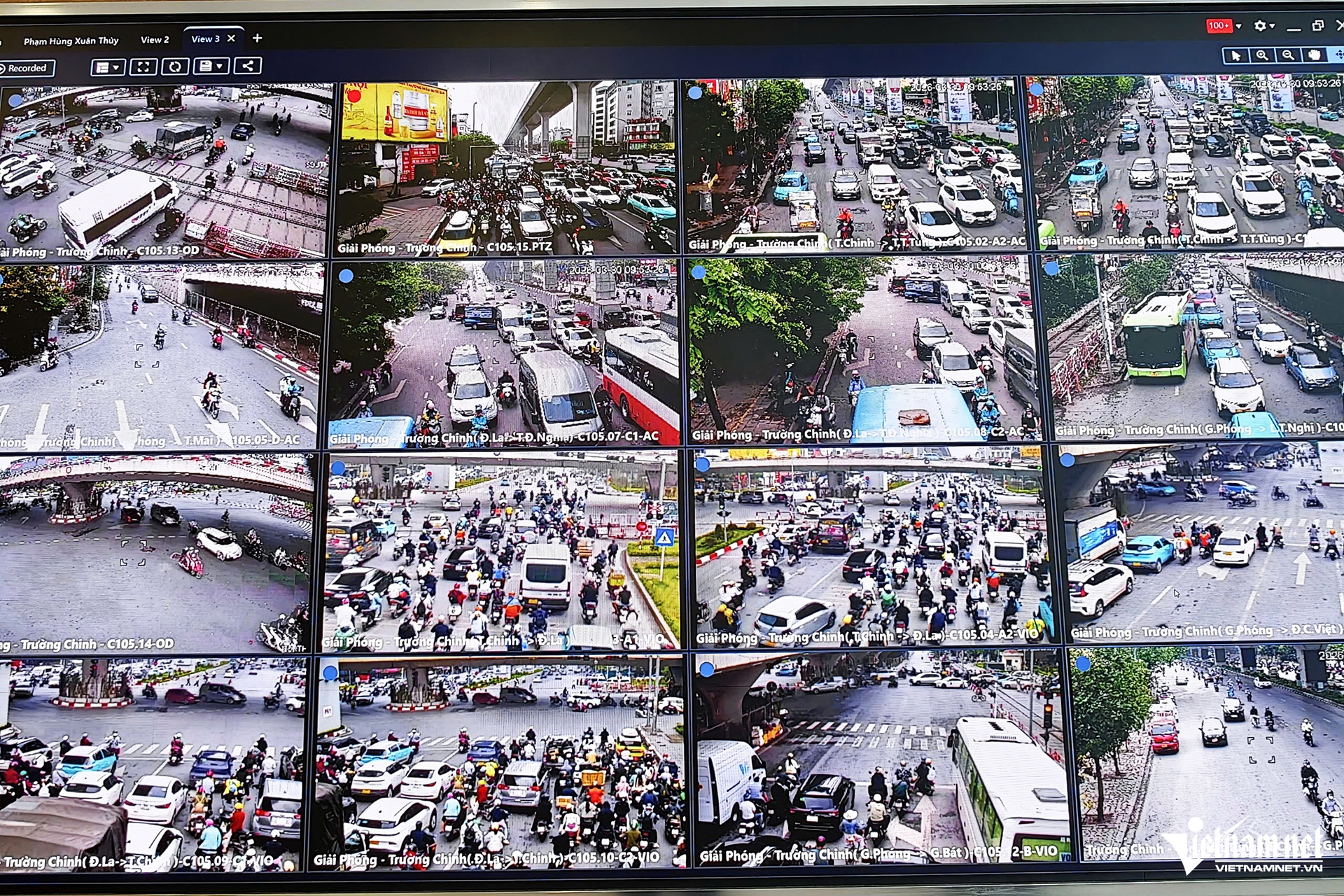 Hệ thống camera AI giám sát giao thông