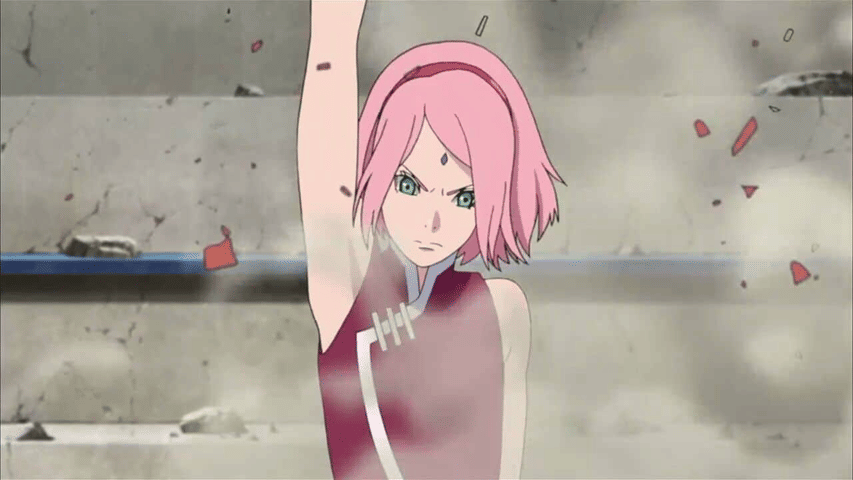 Naruto Sakura trong anime và manga