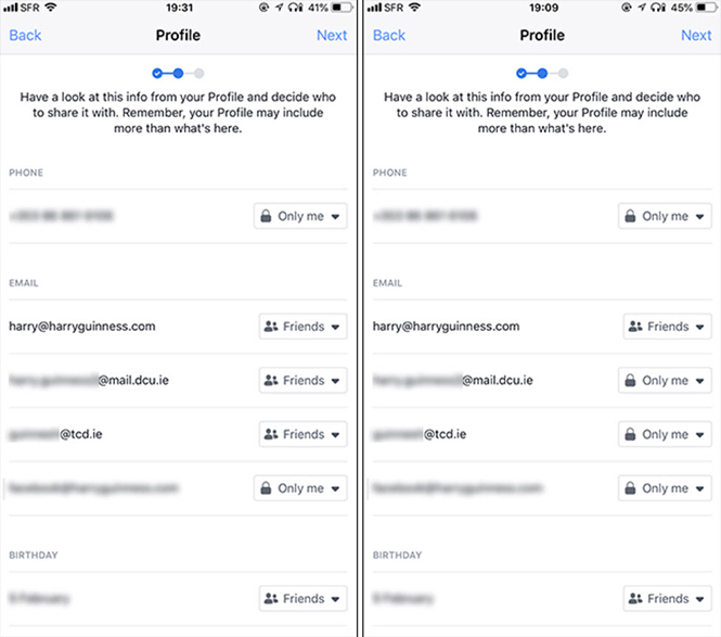 Thiết lập giới hạn dữ liệu cá nhân trên Facebook