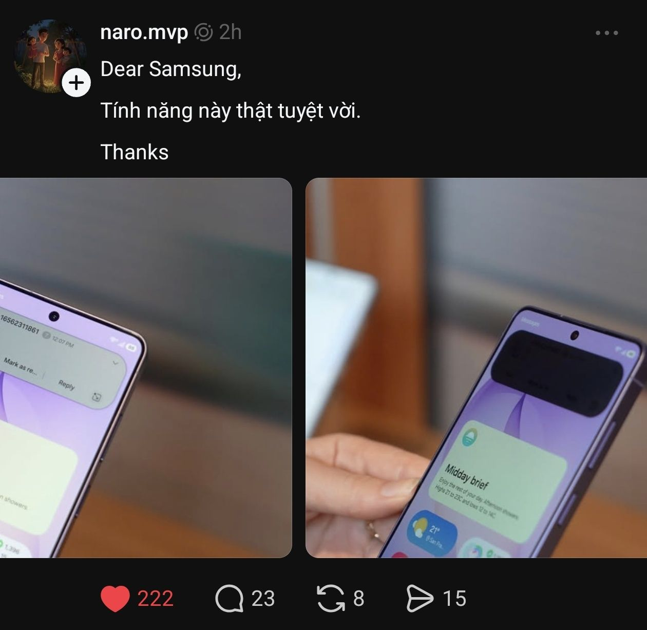 Privacy Display cho phép che khuất vùng màn hình nhạy cảm mà vẫn giữ nguyên phần hiển thị cần thiết