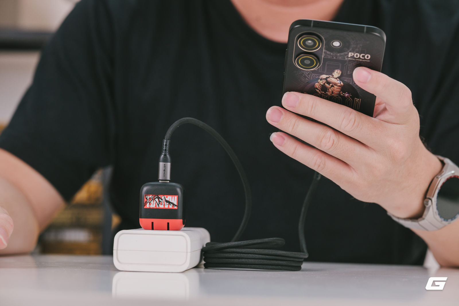 Sử dụng củ sạc để nạp nhanh cho các thiết bị