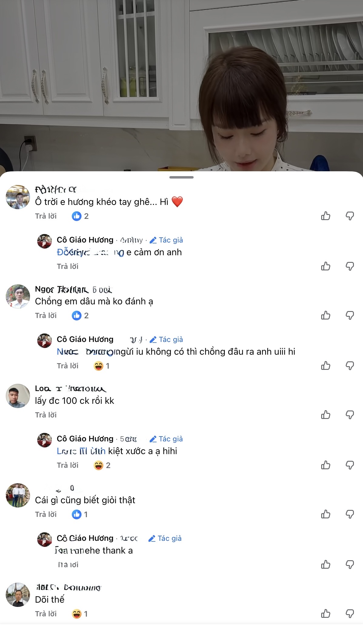 Hy vọng về những clip nấu ăn tiếp theo của cô giáo Hương