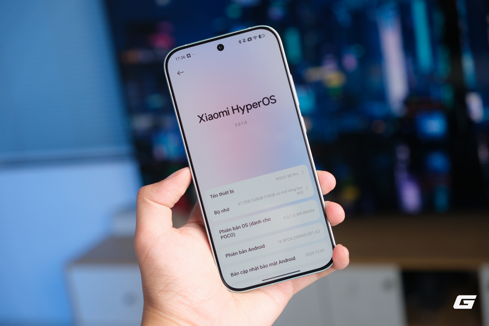 Máy tích hợp hệ điều hành HyperOS phiên bản mới nhất với nhiều tính năng AI