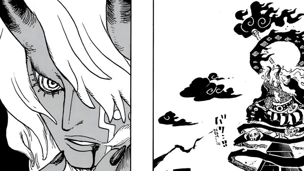 Đôi mắt Rinnegan của Imu trong One Piece