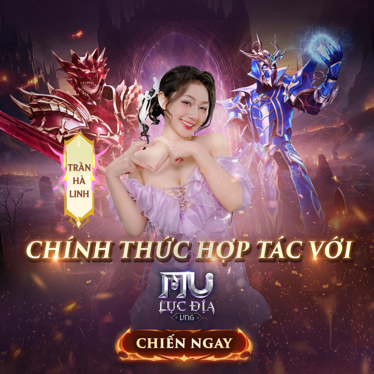 Trần Hà Linh trong trang phục cosplay đậm chất fantasy