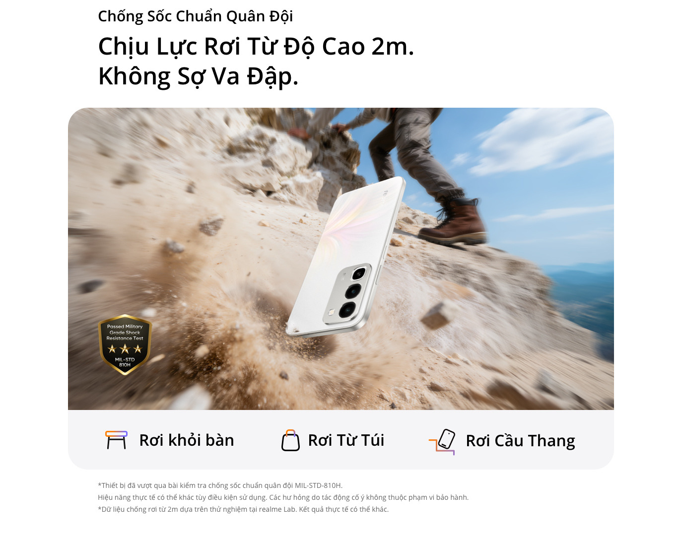 Tính năng sạc nhanh và sạc ngược trên realme C100