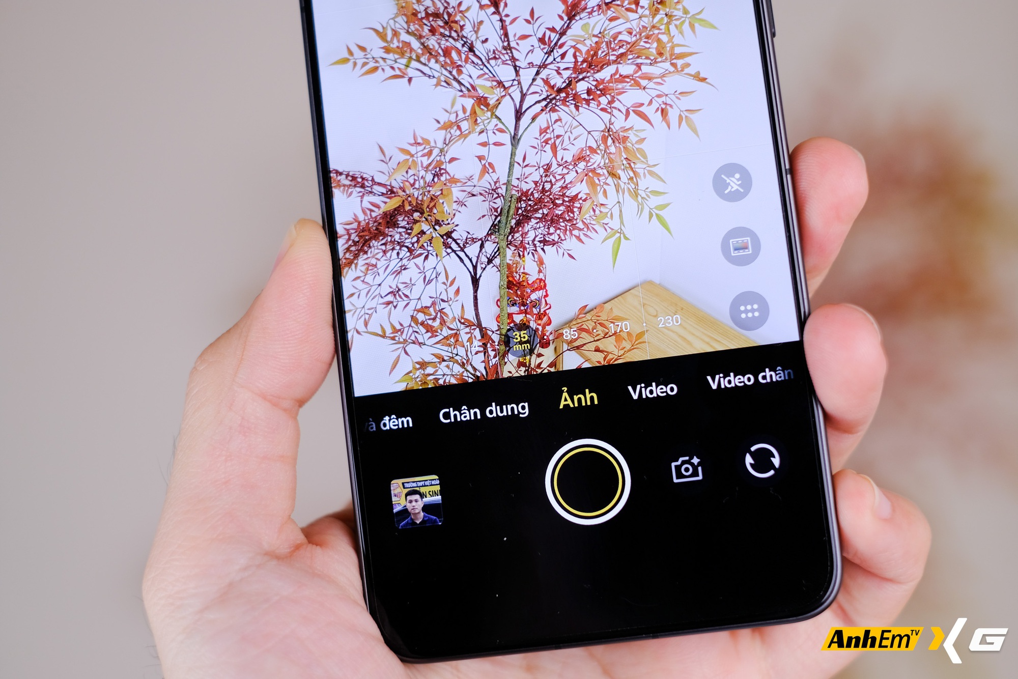 Chuyển đổi đa tiêu cự trên vivo X300 Ultra