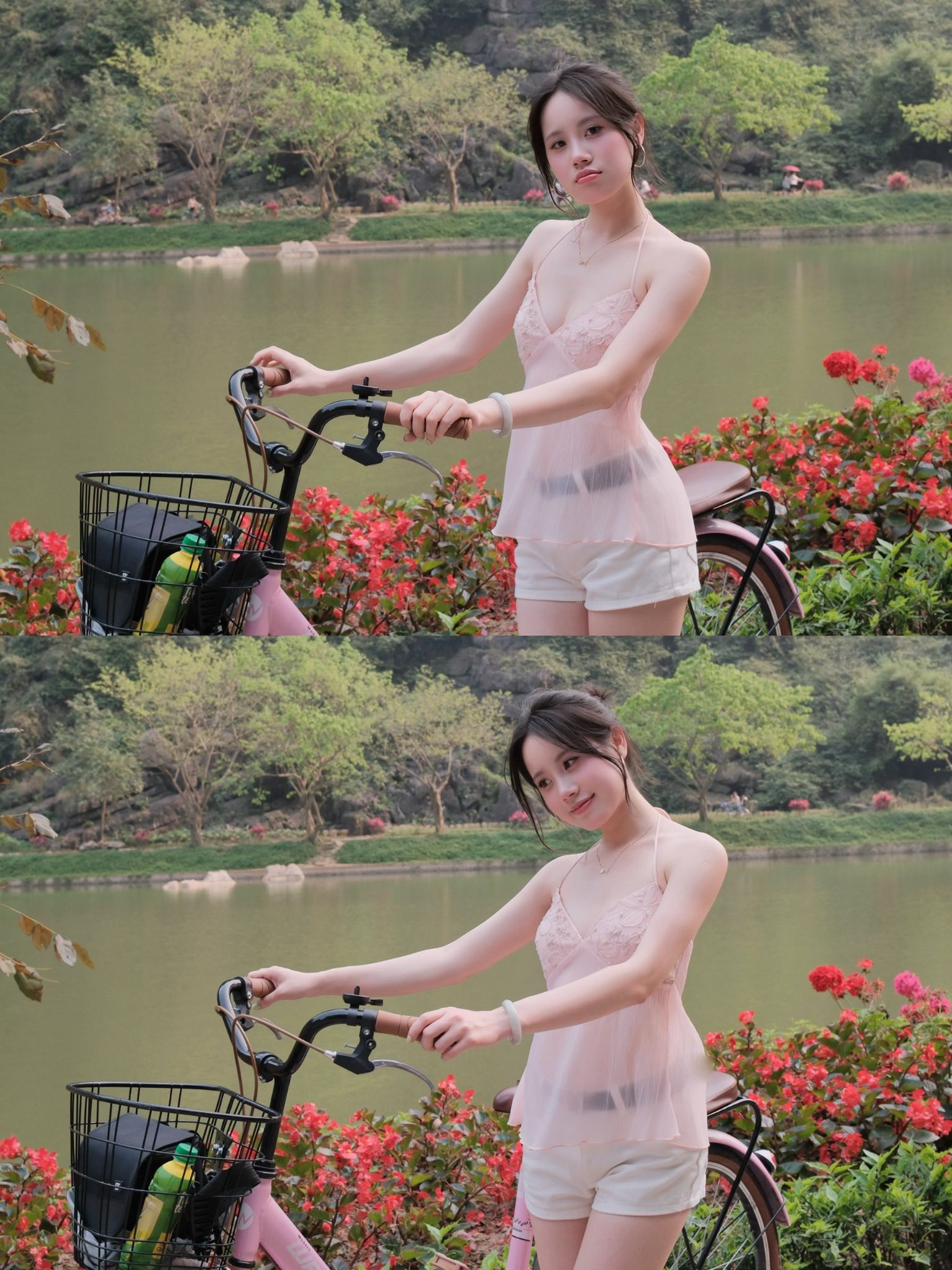 Vẻ đẹp tự nhiên của cô gái ở Tuyệt Tình Cốc