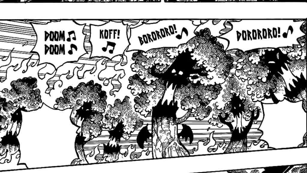 Imu biến đổi các tòa nhà thành sinh vật ma quái