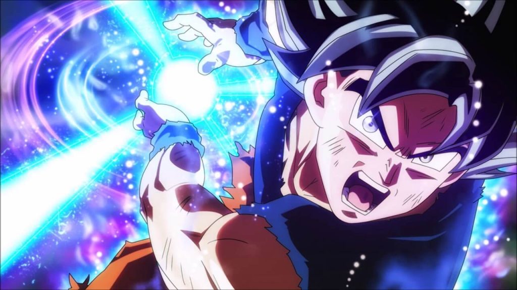 Luffy Gear 5 đối đầu Goku Ultra Instinct Kamehameha