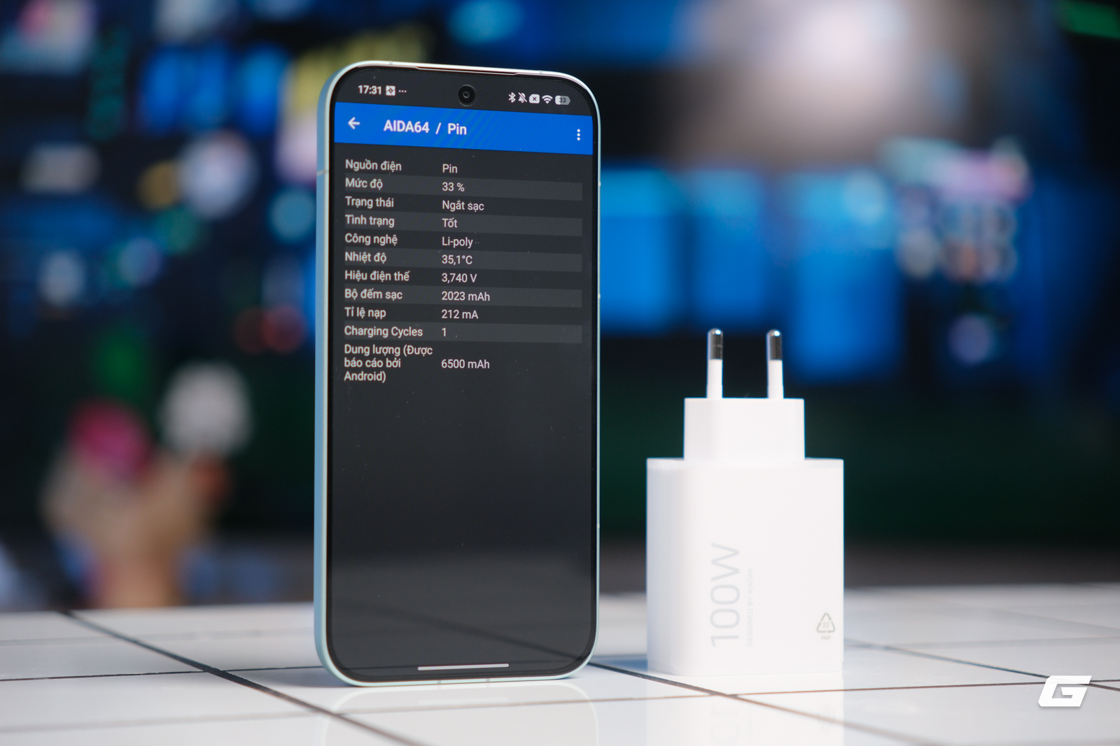Pin dung lượng cao cùng sạc nhanh công suất lớn cho trải nghiệm tuyệt vời