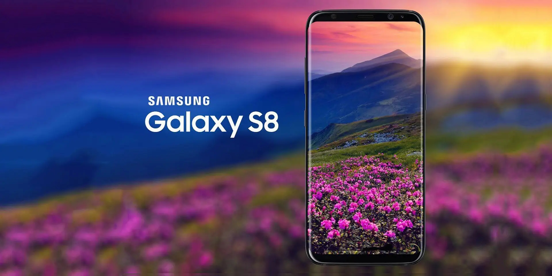 Samsung Galaxy S8 hiển thị màn hình Infinity Display