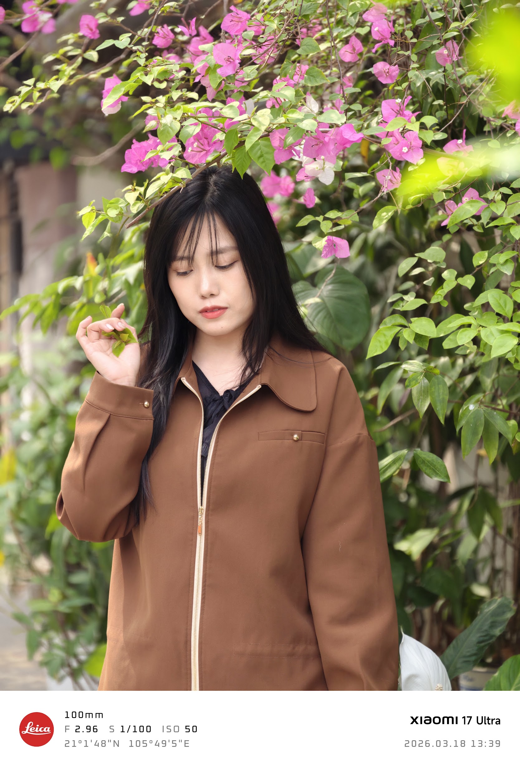 Chân dung xóa phông tự nhiên