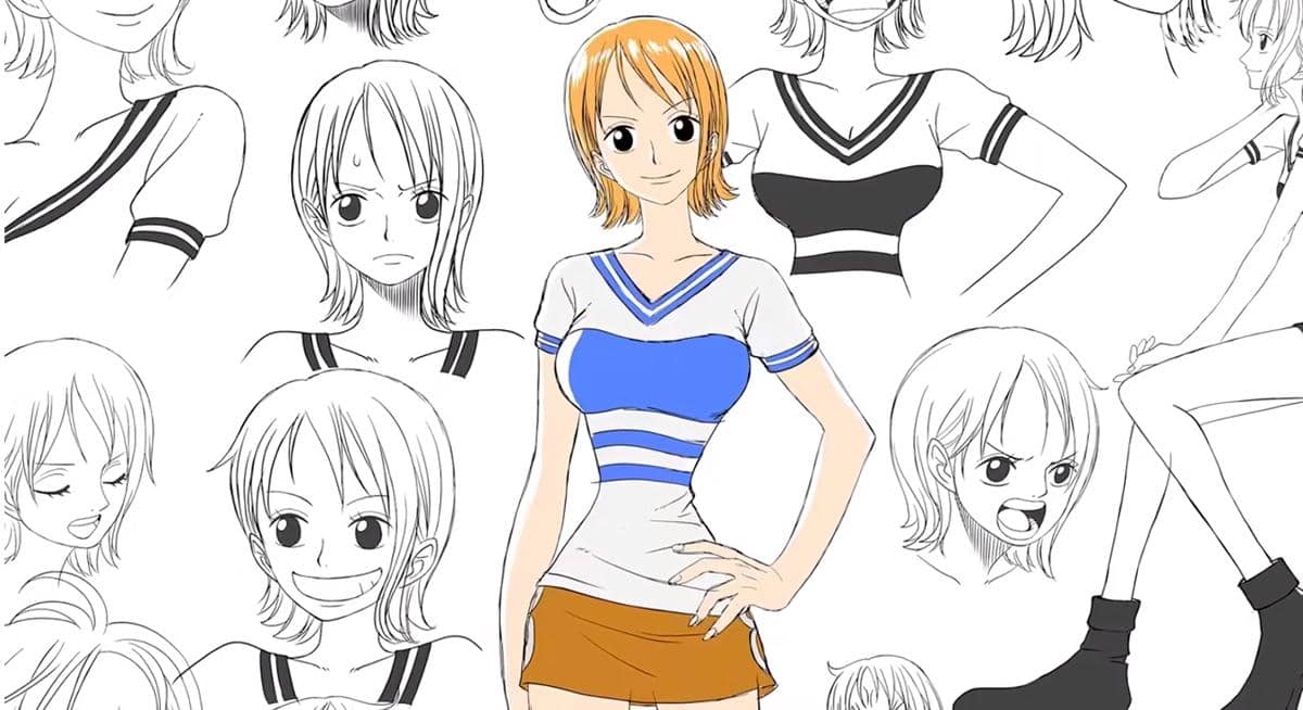 Nami với đôi mắt tinh tế trong One Piece remake