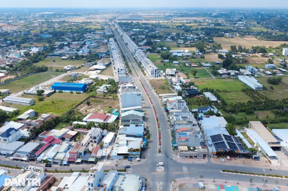 Một góc khu đô thị tại xã Hậu Nghĩa, tỉnh Tây Ninh