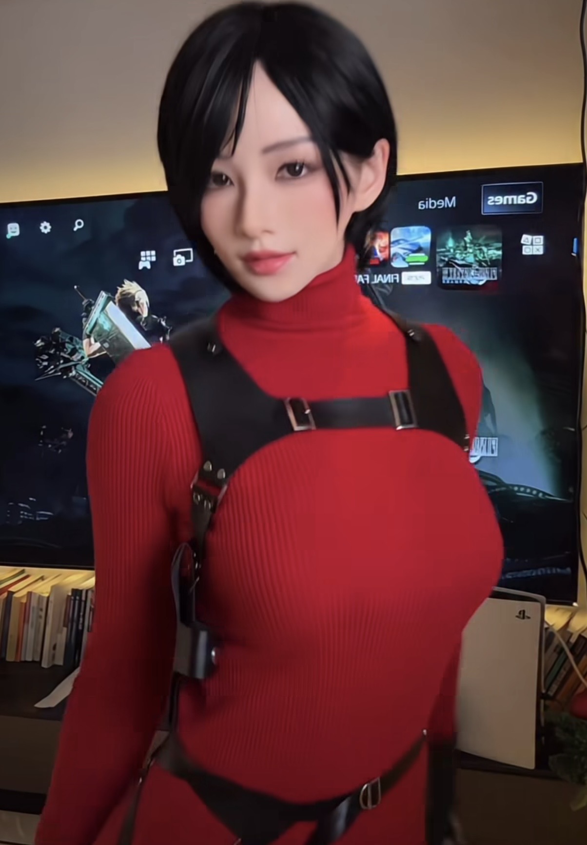 Nữ coser tự tin thượng đài boxing