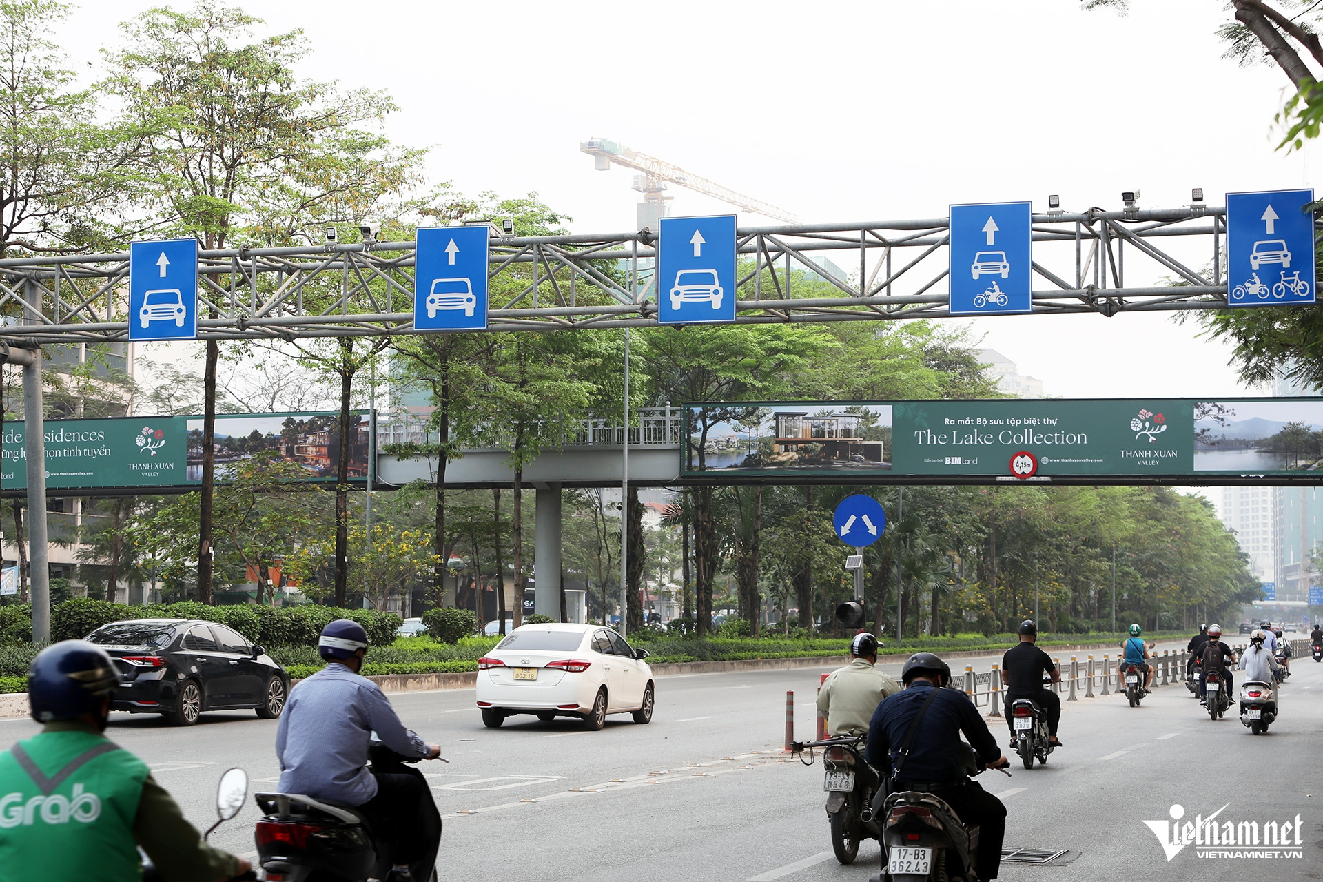 Camera AI giám sát tích hợp radar trên đường Võ Chí Công