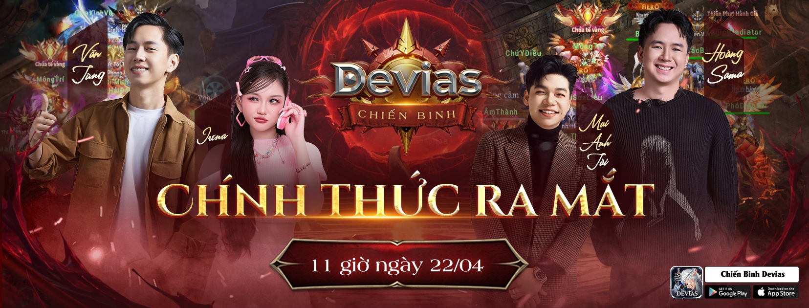 Chính thức khai mở D.K ADNX Mobile: Chiến Binh Devias