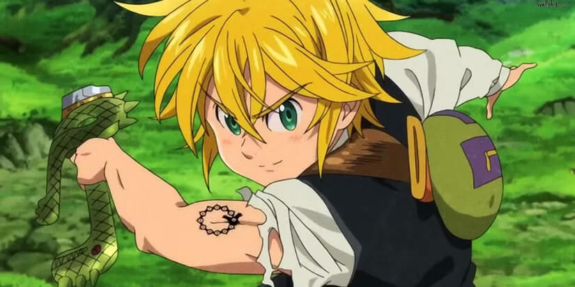 Meliodas dùng Full Counter