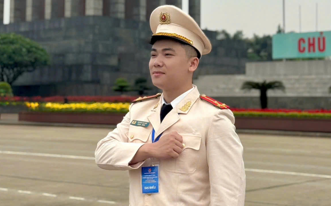 Chiến sĩ trẻ tiên phong ứng dụng trí tuệ nhân tạo vào công tác dân vận - Ảnh 1.