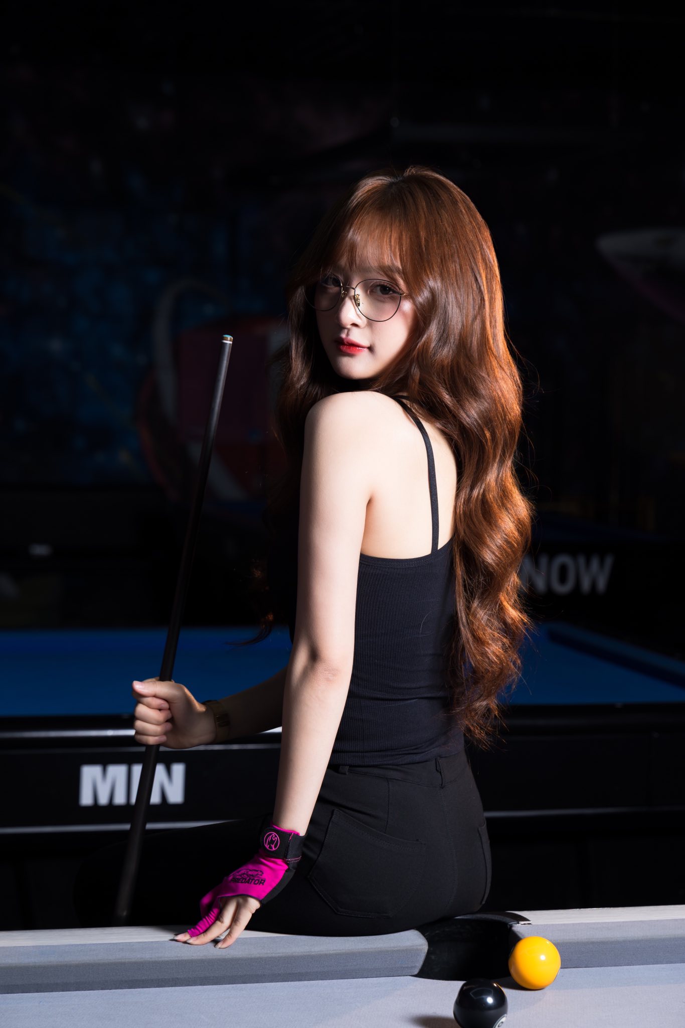 Gấm Kami tập trung thi đấu bida chuyên nghiệp