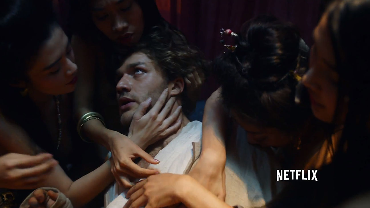 Cảnh nóng táo bạo trong series