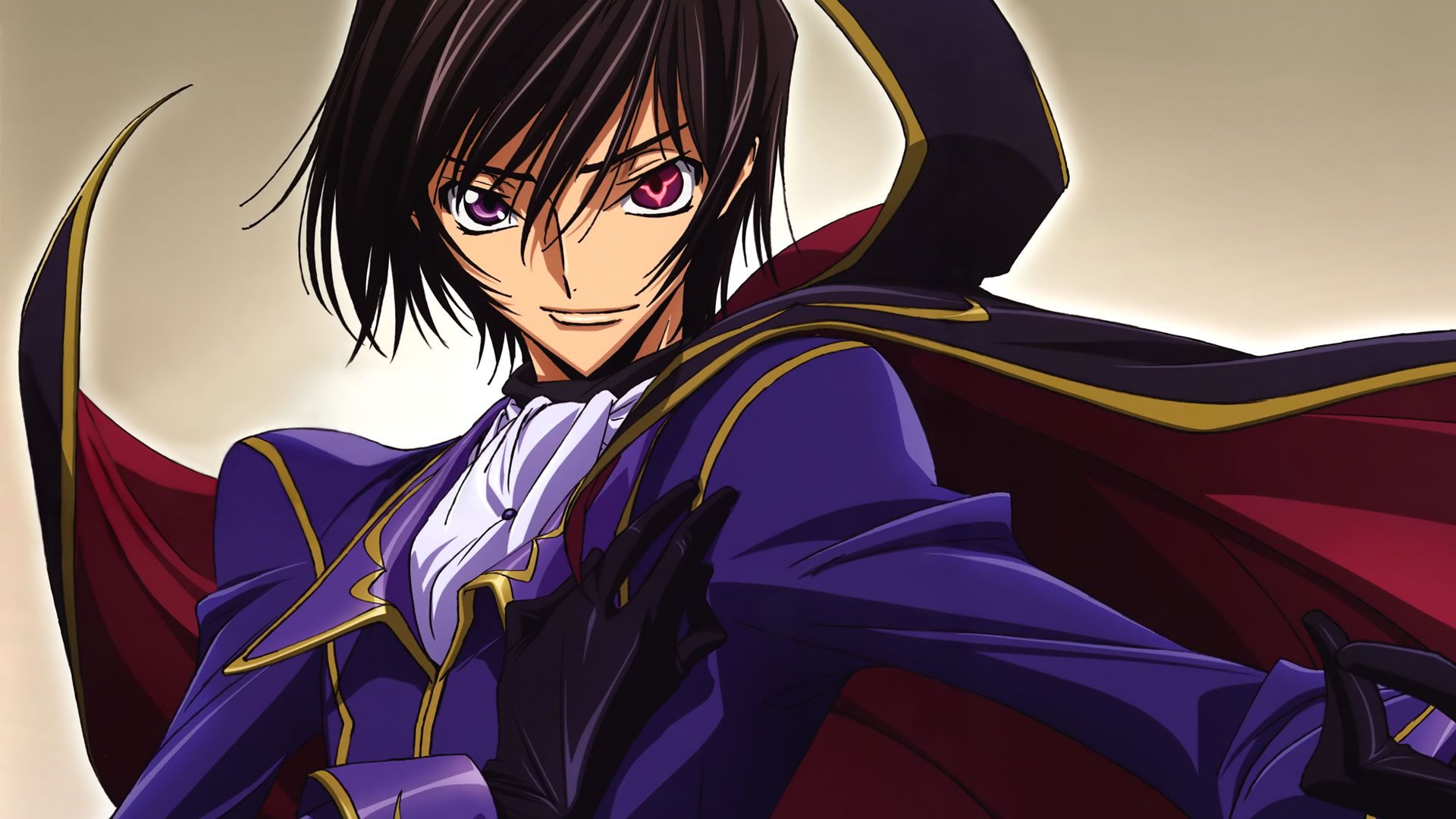 Lelouch vi Britannia với bộ đồ Zero huyền thoại