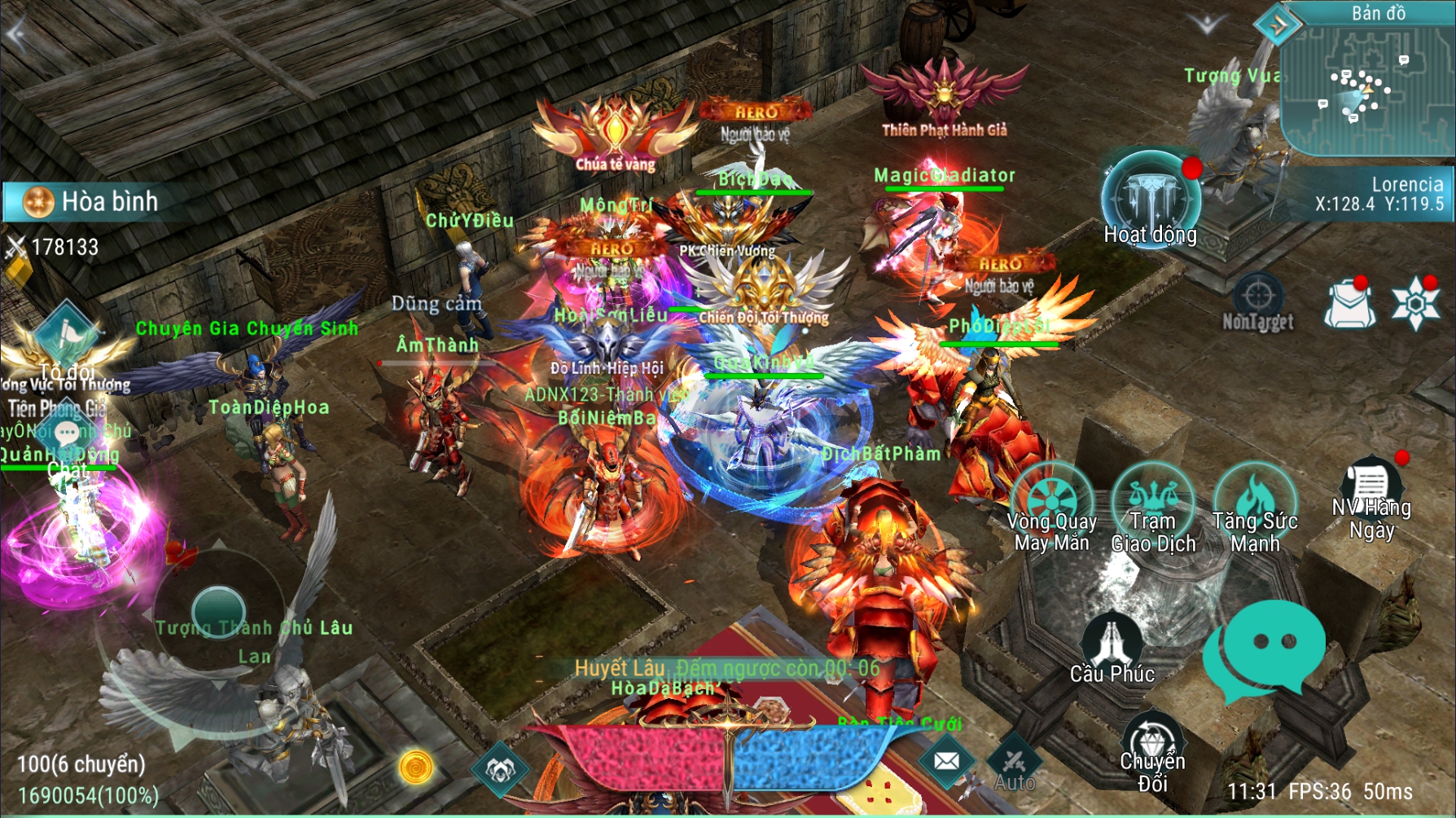 Cặp đôi game thủ tận hưởng không khí cộng đồng trong Chiến Binh DeVias