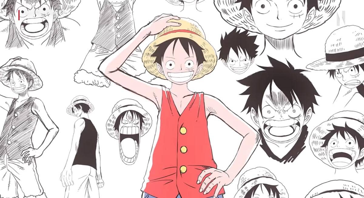 Luffy trong One Piece remake của WIT Studio