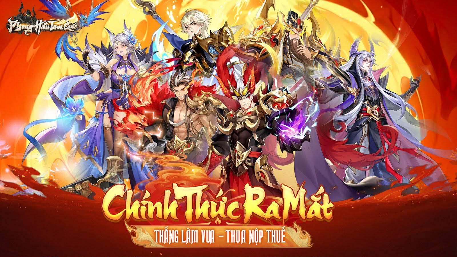 Giao diện Phong Hầu Tam Quốc trên Mobile