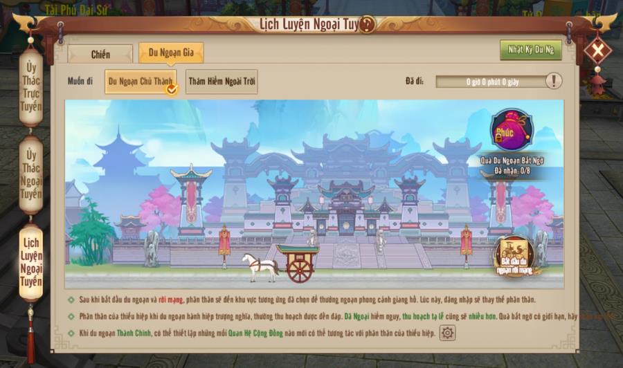 Thoải mái 'du ngoạn' thế giới Tân Thiên Long Mobile