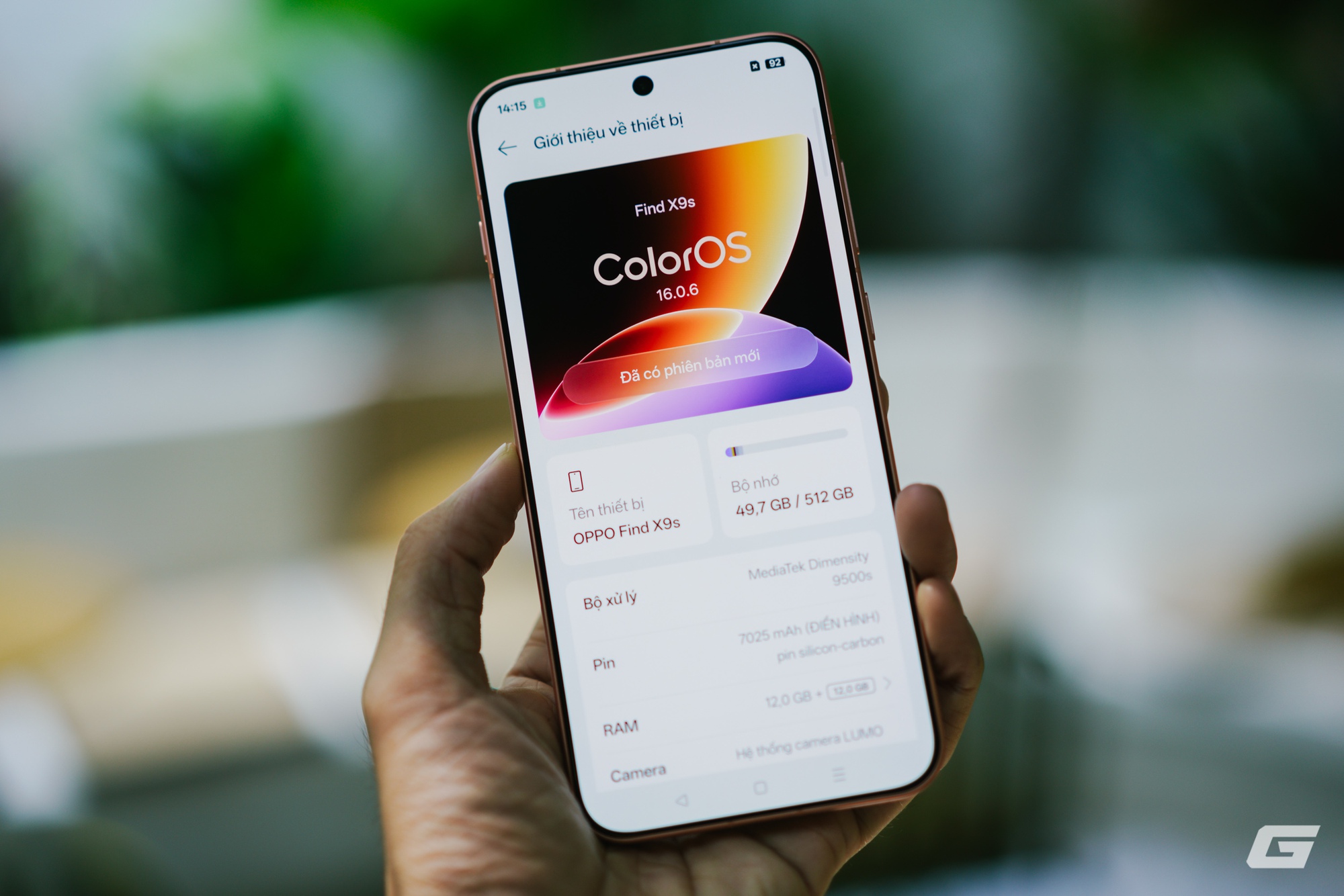 Chip Mediatek Dimensity trên OPPO Find X9s