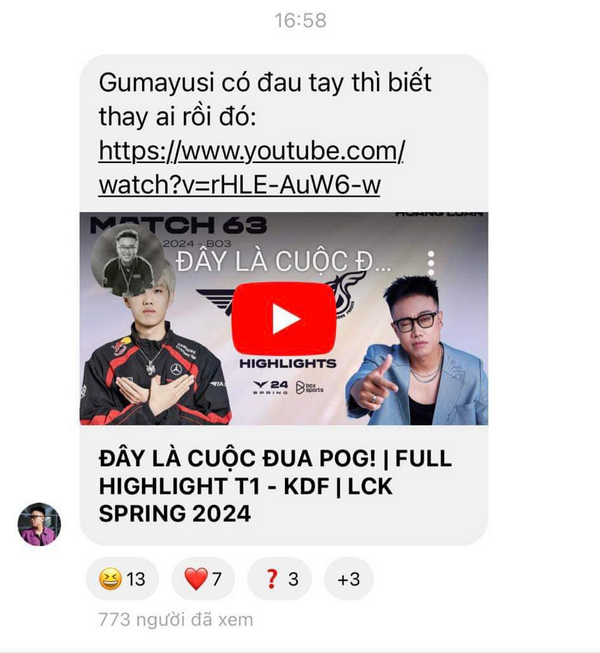 Trước khi lên hot search BLV Hoàng Luân không ít lần là tâm điểm drama vì những bài đăng- Ảnh 2. Đoạn chat gây tranh cãi của BLV Hoàng Luân