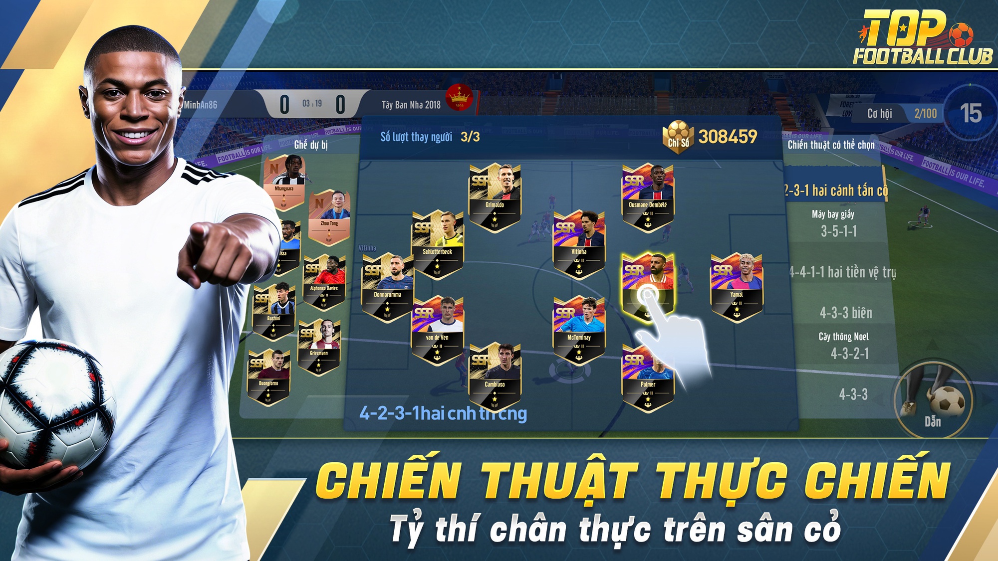 Top Football Club mở đăng ký trước, tặng miễn phí SSR Messi cùng 1000 lượt quay!- Ảnh 4.