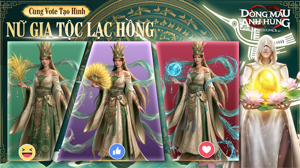 Siêu phẩm Bloodline: Dòng Máu Anh Hùng khiến game thủ Việt tự hào khi đưa Lạc Long Quân và Âu Cơ vào game- Ảnh 4.