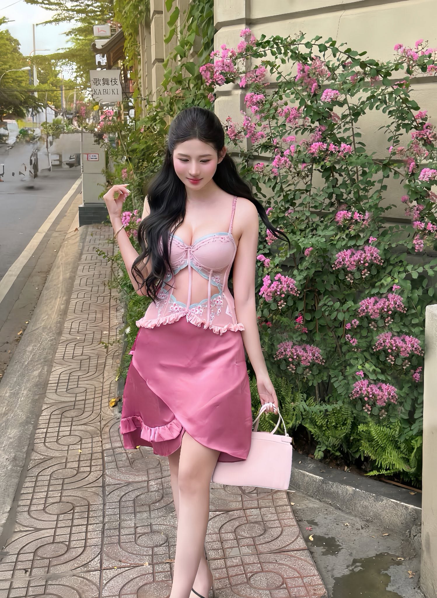 Nhan sắc nổi bật của Mai Linh Hot girl Mai Linh với vóc dáng cân đối và gương mặt trẻ trung