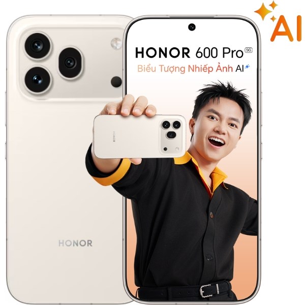 Hình ảnh chi tiết sản phẩm Honor 600 Pro phiên bản RAM và bộ nhớ trong