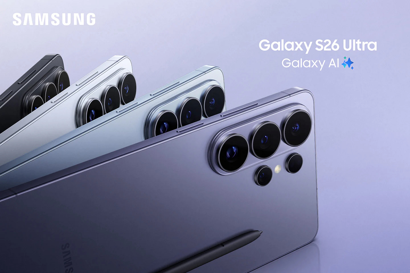 Smartphone Samsung Galaxy S26 Ultra màu đen