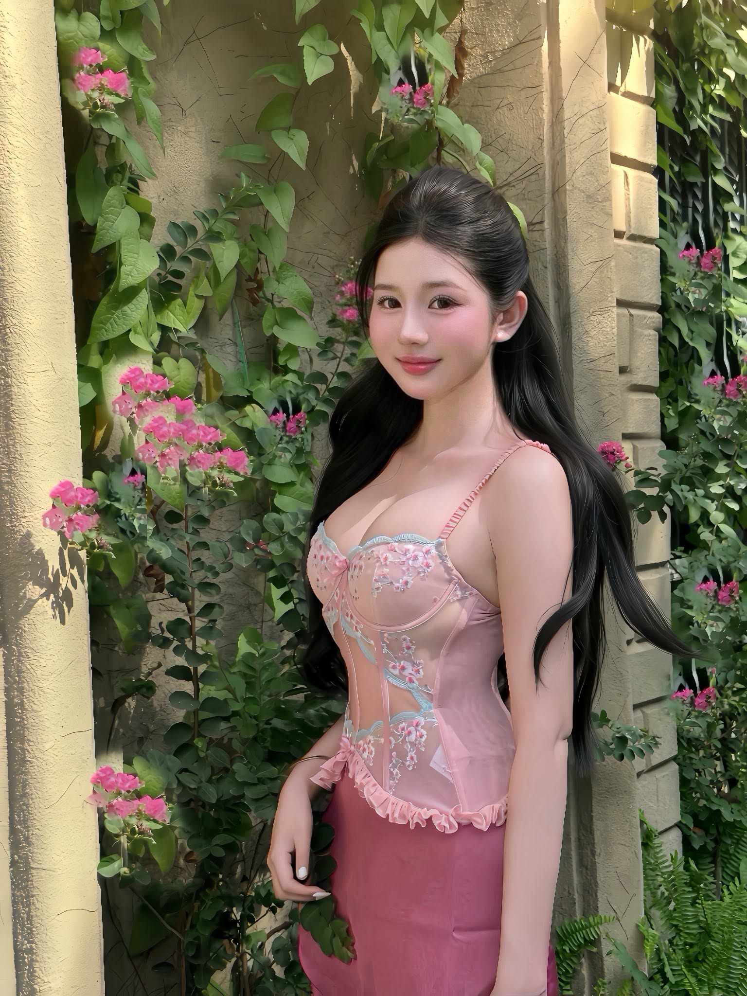 Mai Linh trong phong cách nàng thơ Bộ ảnh nàng thơ của hot girl Mai Linh